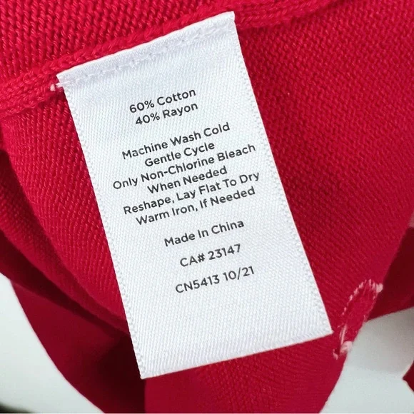 Talbots Heart Sweater - Picture 5 of 5